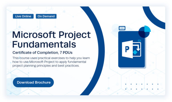 IPM Microsoft Project Fundamentals Course